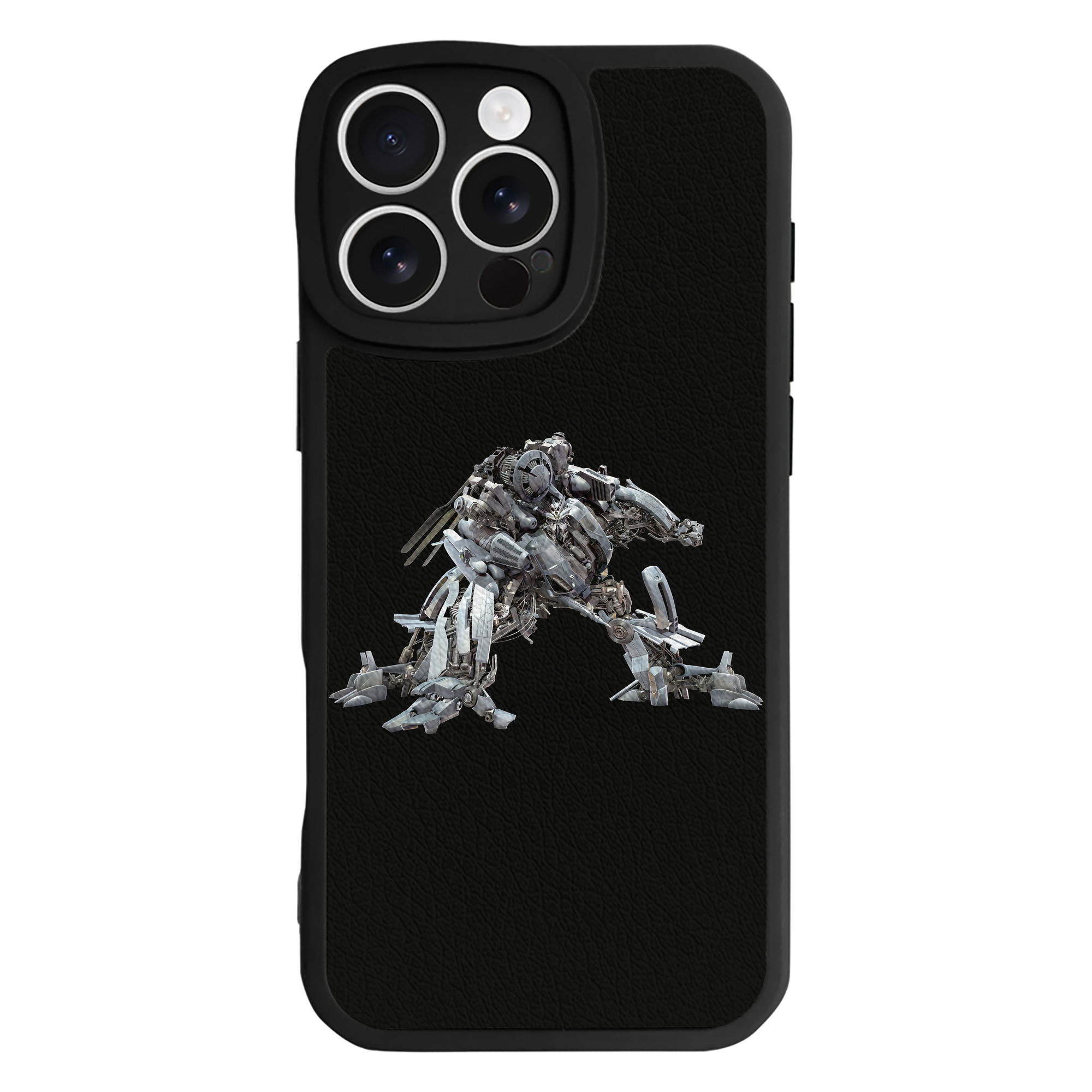 （画像用） Transformers トランスフォーマー 【iPhone 16シリーズ対応】シリコンスマホケース（レザー調） 材質：シリコン